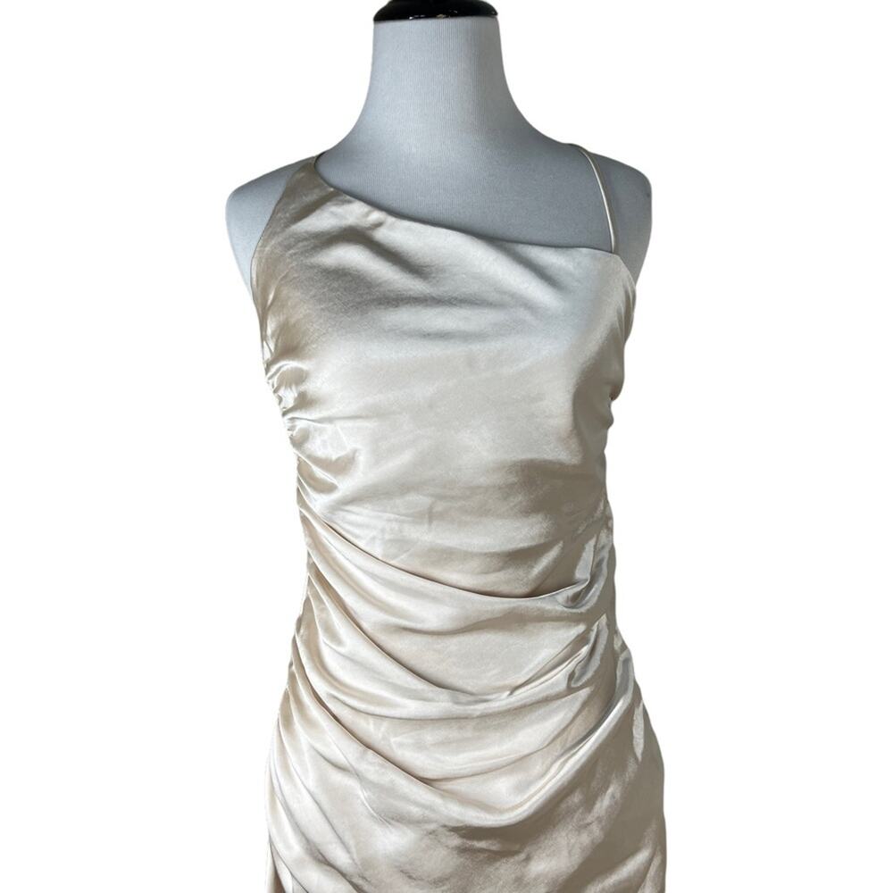 Hunnie Mini Dress in Creme Line & Dot Revolve Size small NWT - Picture 10 of 13